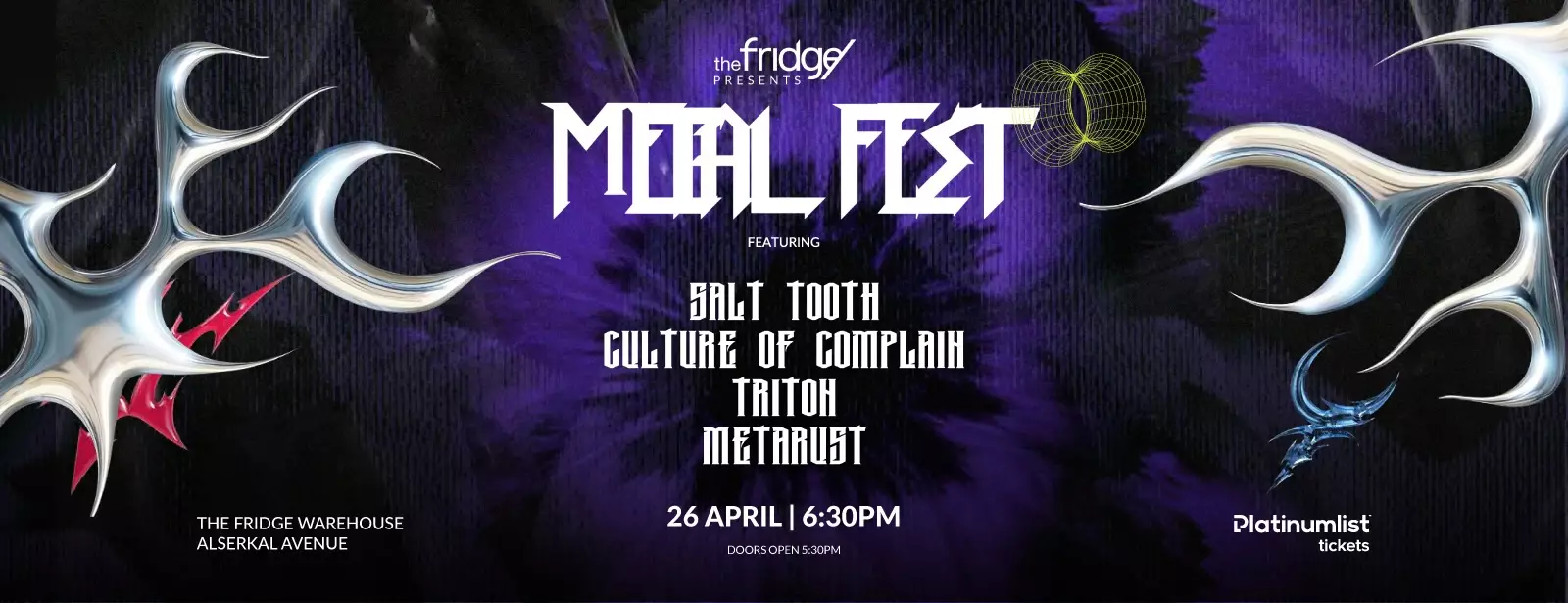 The Fridge Presents - Metal Fest II in Dubai