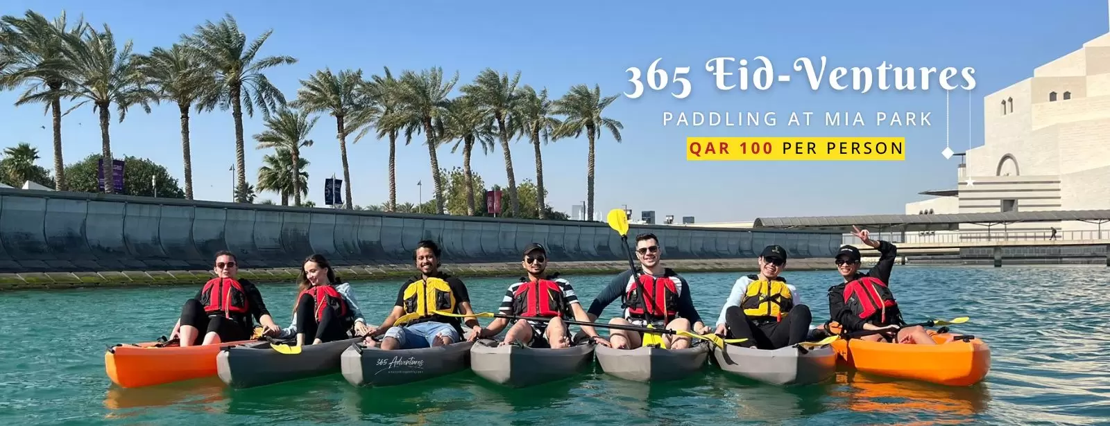 Eid-ventures Paddling at MIA Park