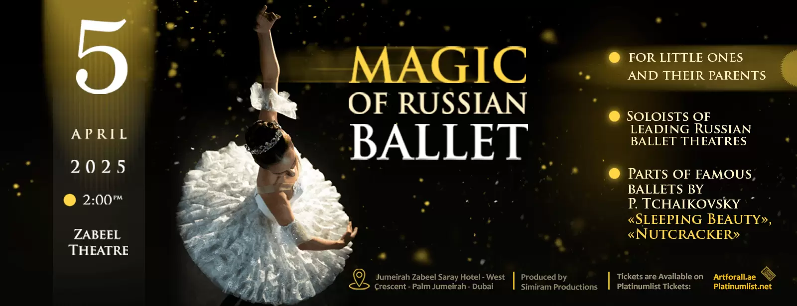 Magic (Fairytales) of Russian Ballet at Zabeel Theatre in Dubai