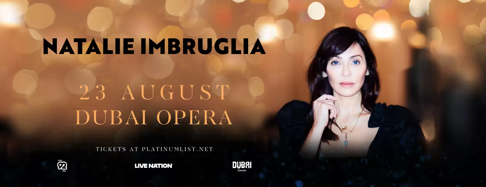 Live Nation Middle East Presents Natalie Imbruglia Live at Dubai Opera