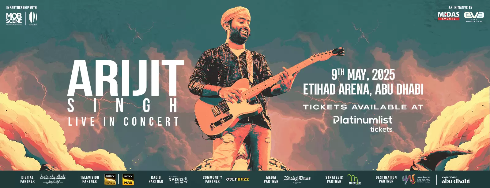 Arijit Singh Live in Concert at Etihad Arena in Abu Dhabi
