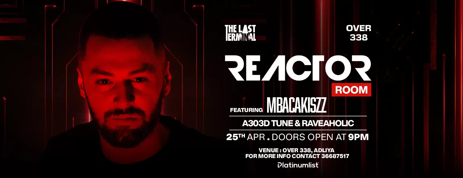 Reactor Room featuring Mbacakiszz at Over338, Adliya