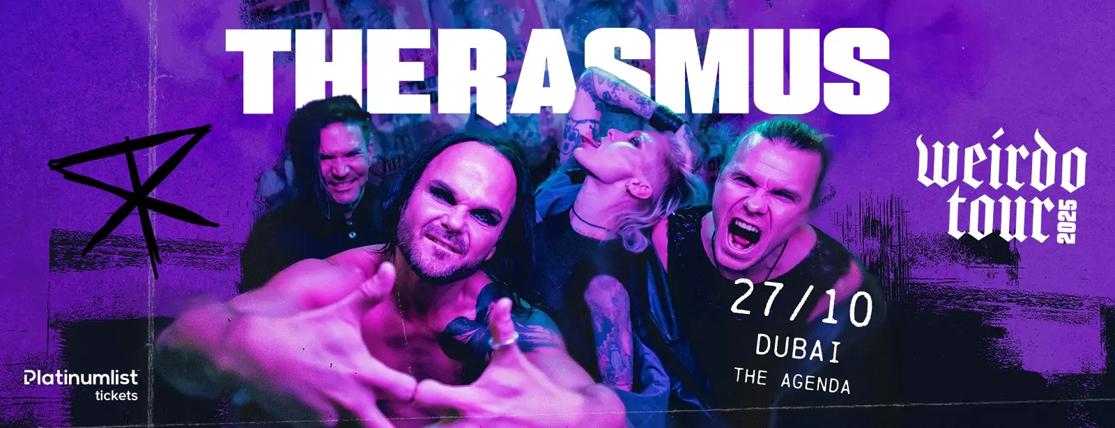 The Rasmus Concert live at the Agenda Dubai