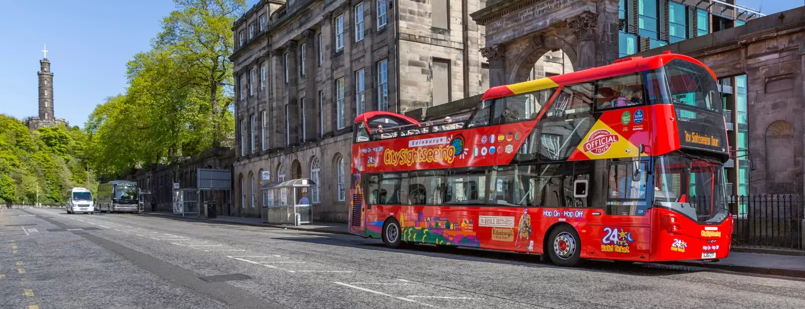 Hop On Hop Off Edinburgh 24 Hours