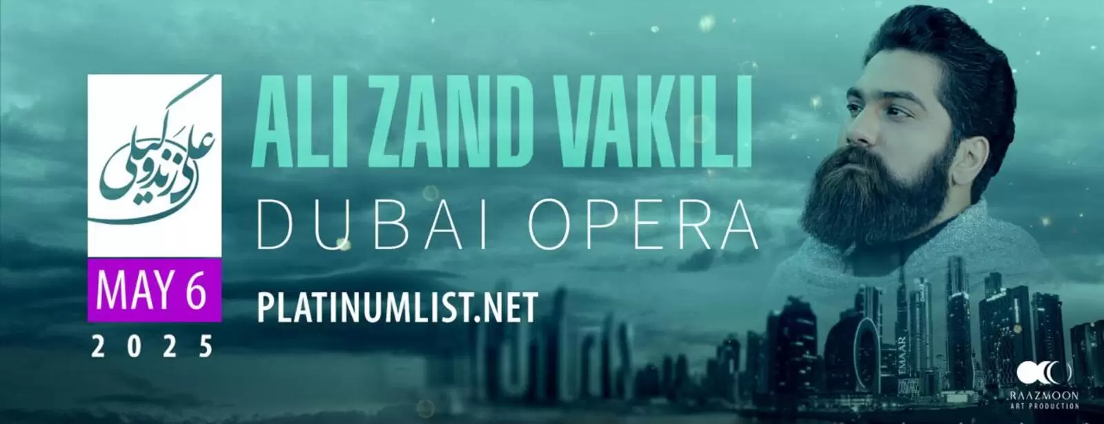 Ali Zand Vakili Farsi Concert at Dubai Opera