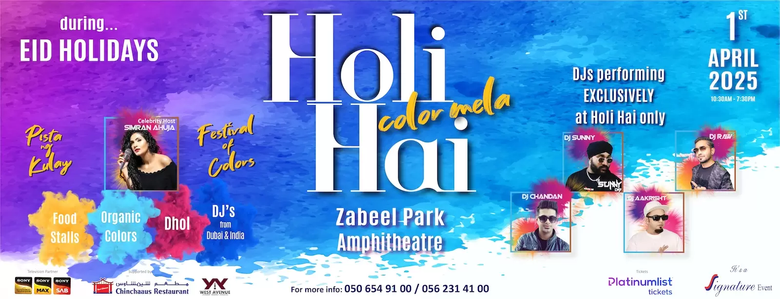 Holi Hai - Color Mela in Dubai