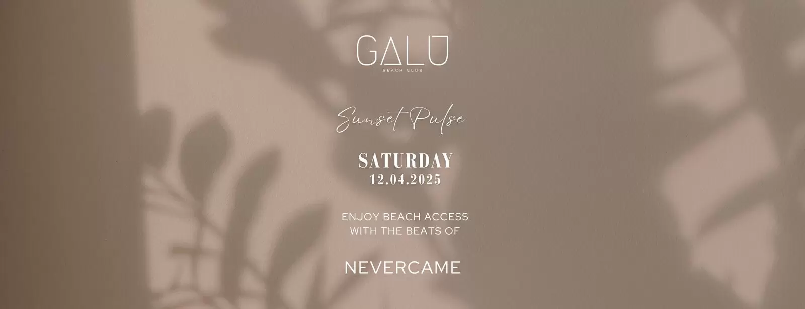 GALU Beach Experience In Jeddah