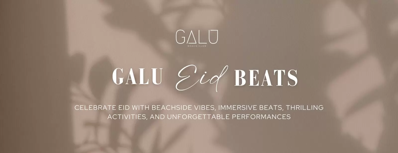 GALU Beach Experience In Jeddah