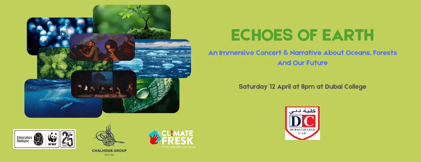 Echoes of Earth: An Immersive Concert & Narrative About Forests, Oceans, And Our Future