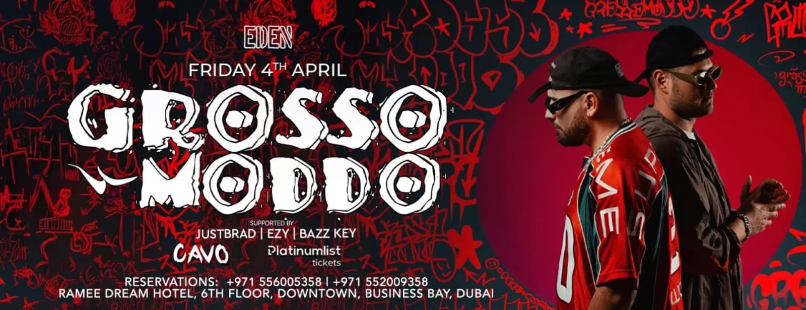 Eden Presents Grosso Moddo Live in Dubai