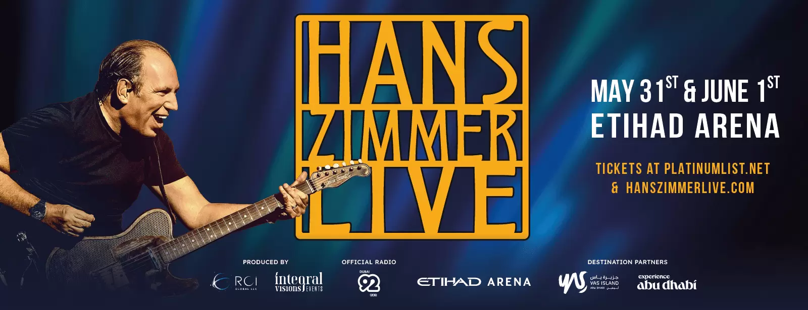 Hans Zimmer Live at Etihad Arena in Abu Dhabi