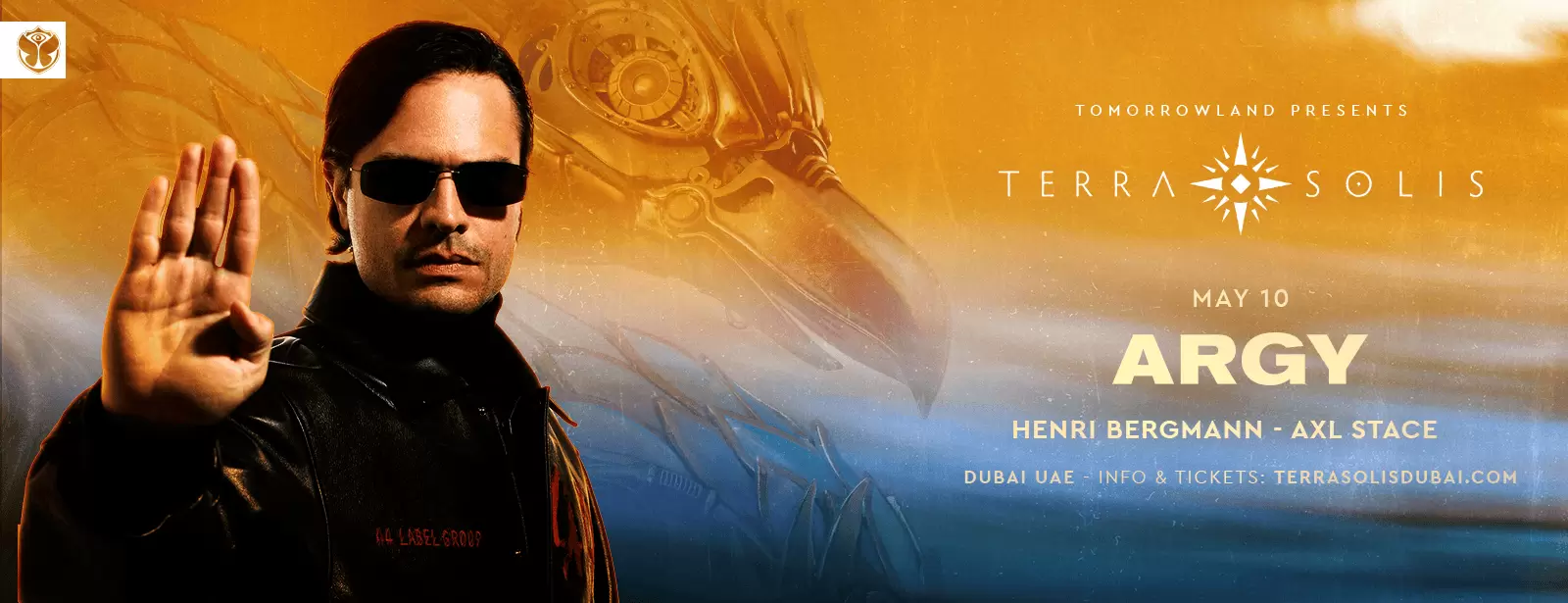 Tomorrowland presents Argy at Terra Solis Dubai