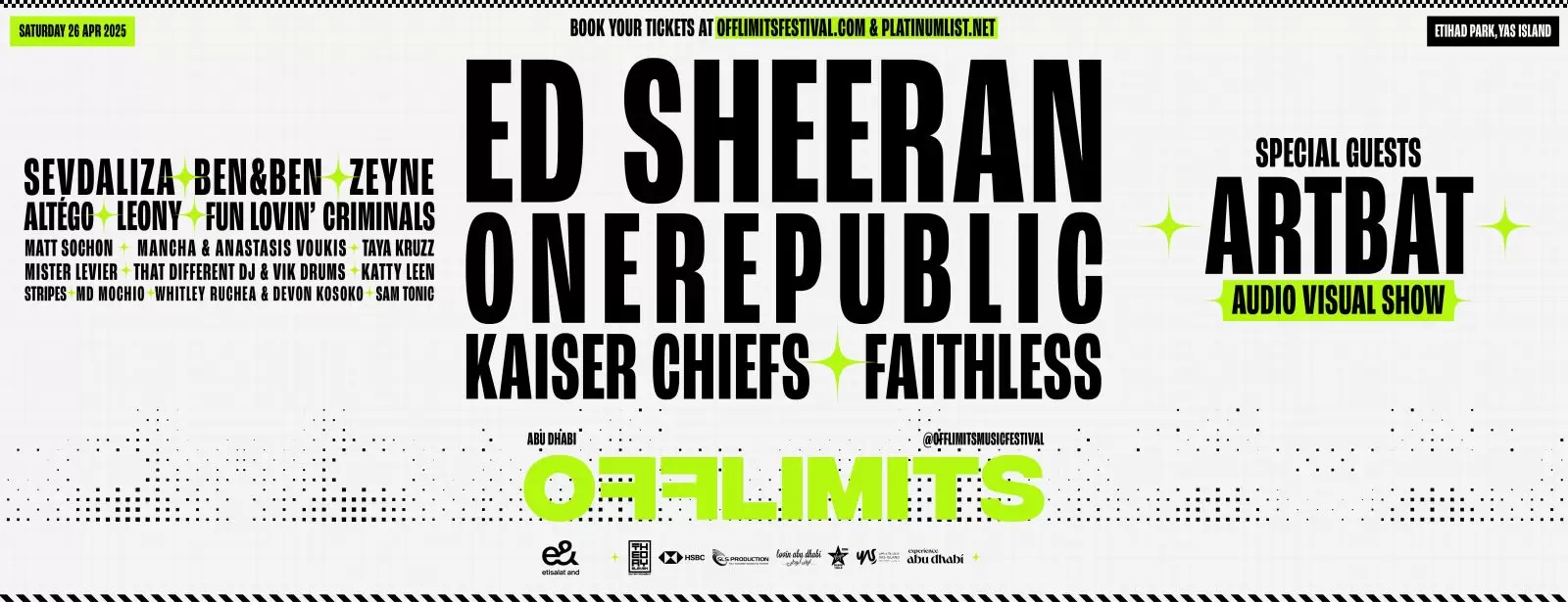 OFFLIMITS Music Festival - Headlining Ed Sheeran