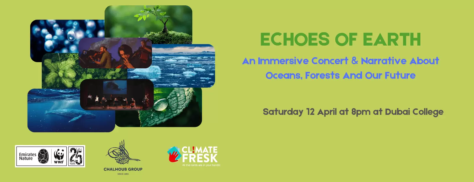 Echoes of Earth: An Immersive Concert & Narrative About Forests, Oceans, And Our Future