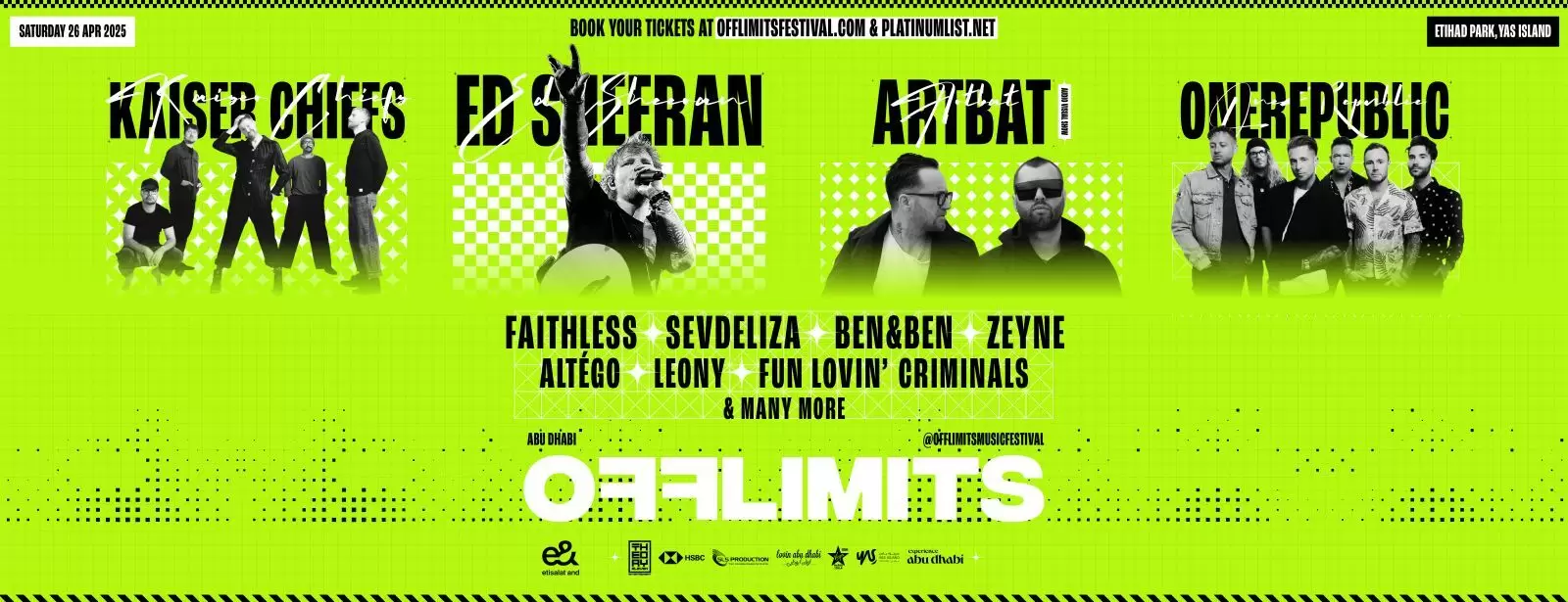 OFFLIMITS Music Festival - Headlining Ed Sheeran