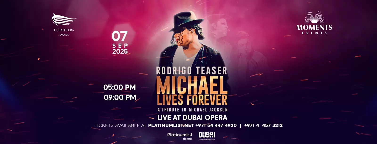 Michael Lives Forever by Rodrigo Teaser - A Tribute to Michael Jackson in Dubai Opera