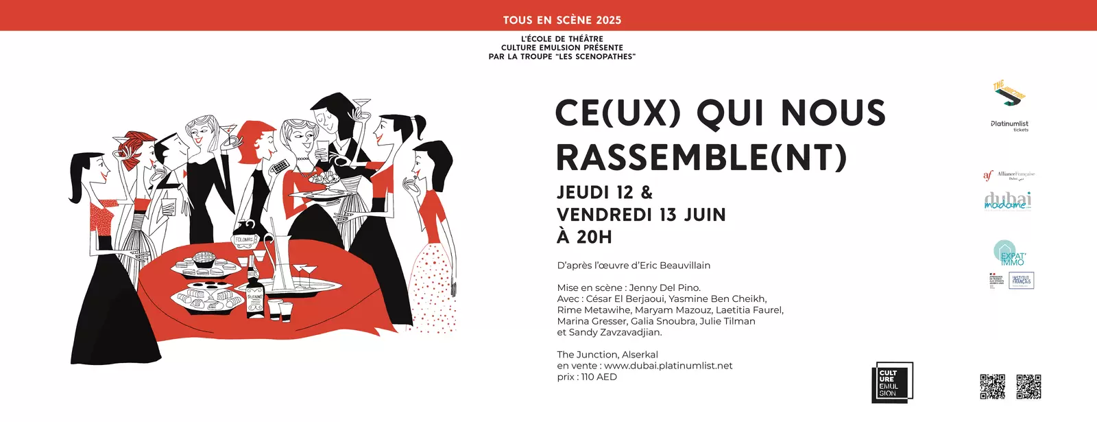 Ce(ux) qui nous rassemble(nt) at The Junction in Dubai