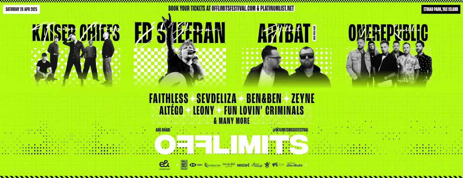 OFFLIMITS Music Festival - Headlining Ed Sheeran
