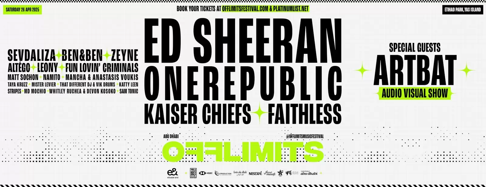 OFFLIMITS Music Festival - Headlining Ed Sheeran