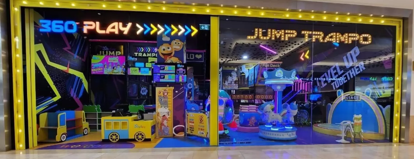 360 Play Jump Trampo - Yas Mall Abu Dhabi