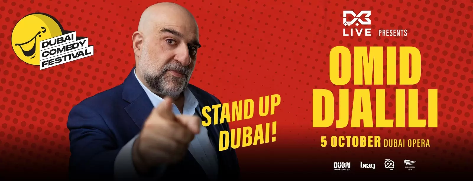 Omid Djalili Live at Dubai Comedy Festival 2025