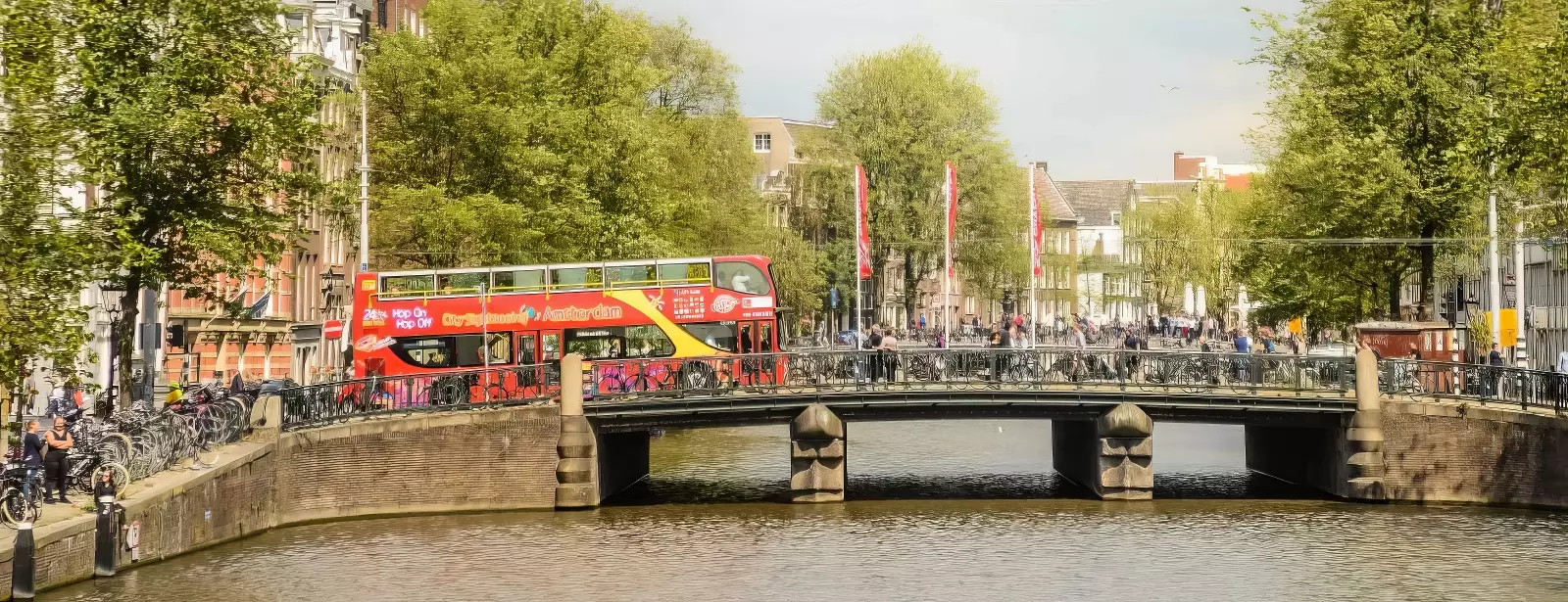 Hop-On Hop-Off Amsterdam Bus - 24 Hours