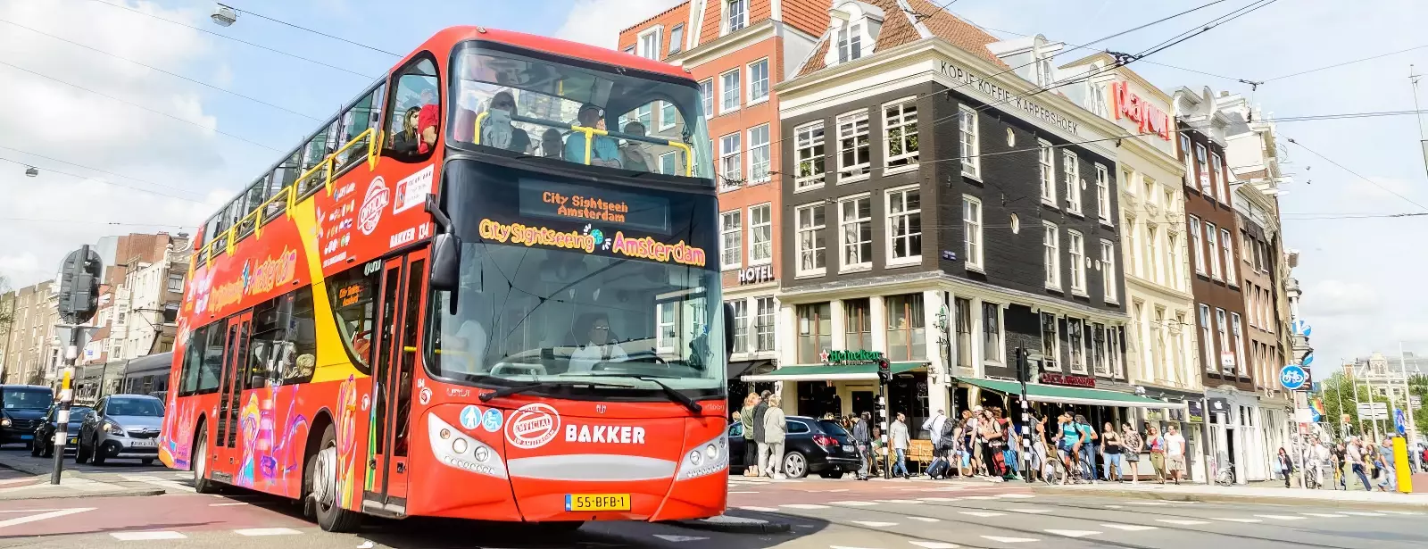 Hop-On Hop-Off Amsterdam Bus - 24 Hours