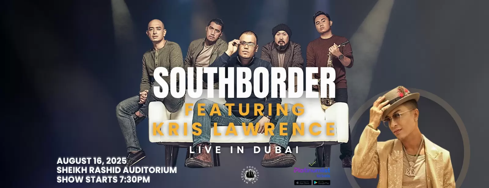 South Border Feat. Kris Lawrence Live in Dubai