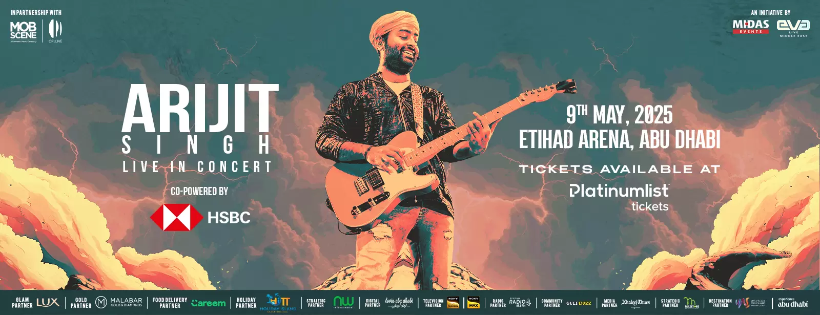 Arijit Singh Live in Concert at Etihad Arena in Abu Dhabi