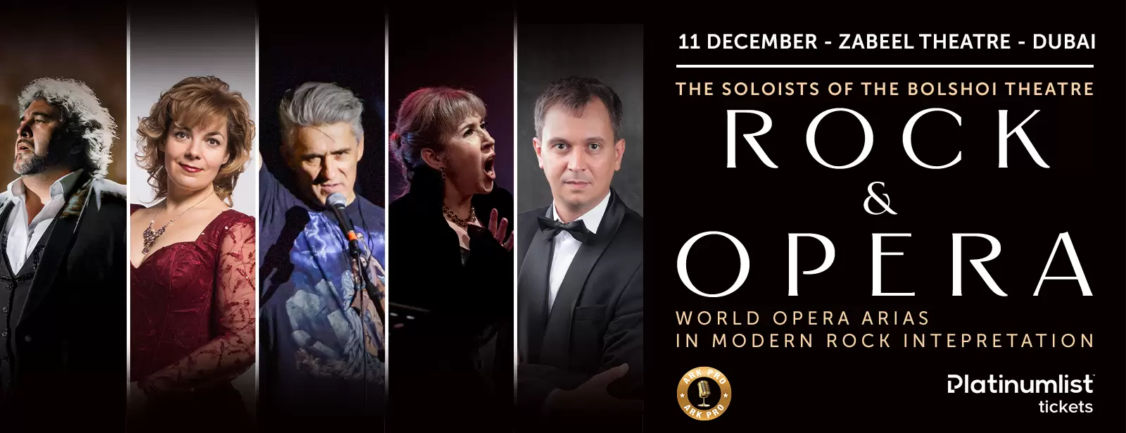 ROCK & OPERA / РОК И ОПЕРА at Zabeel Theatre in Dubai