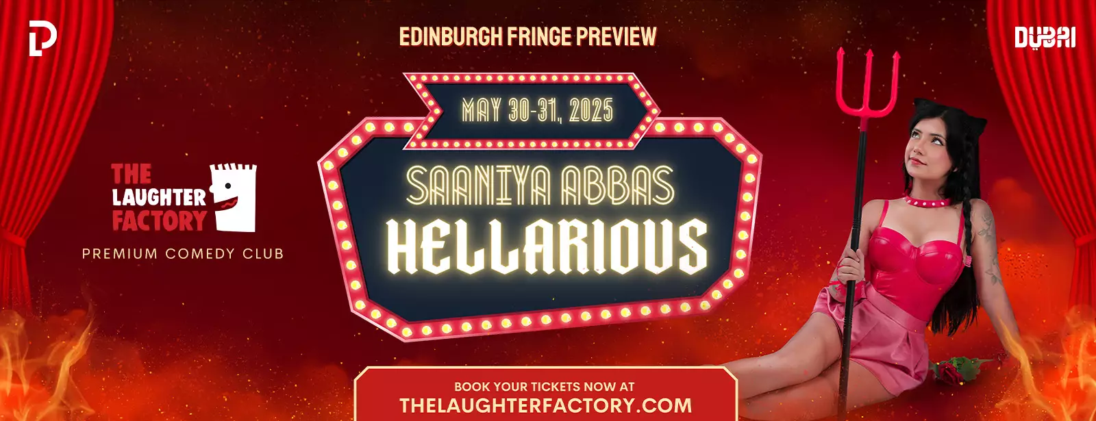 Dubai’s Own Saaniya Abbas Previews Edinburgh Fringe Comedy Debut in Dubai & Abu Dhabi