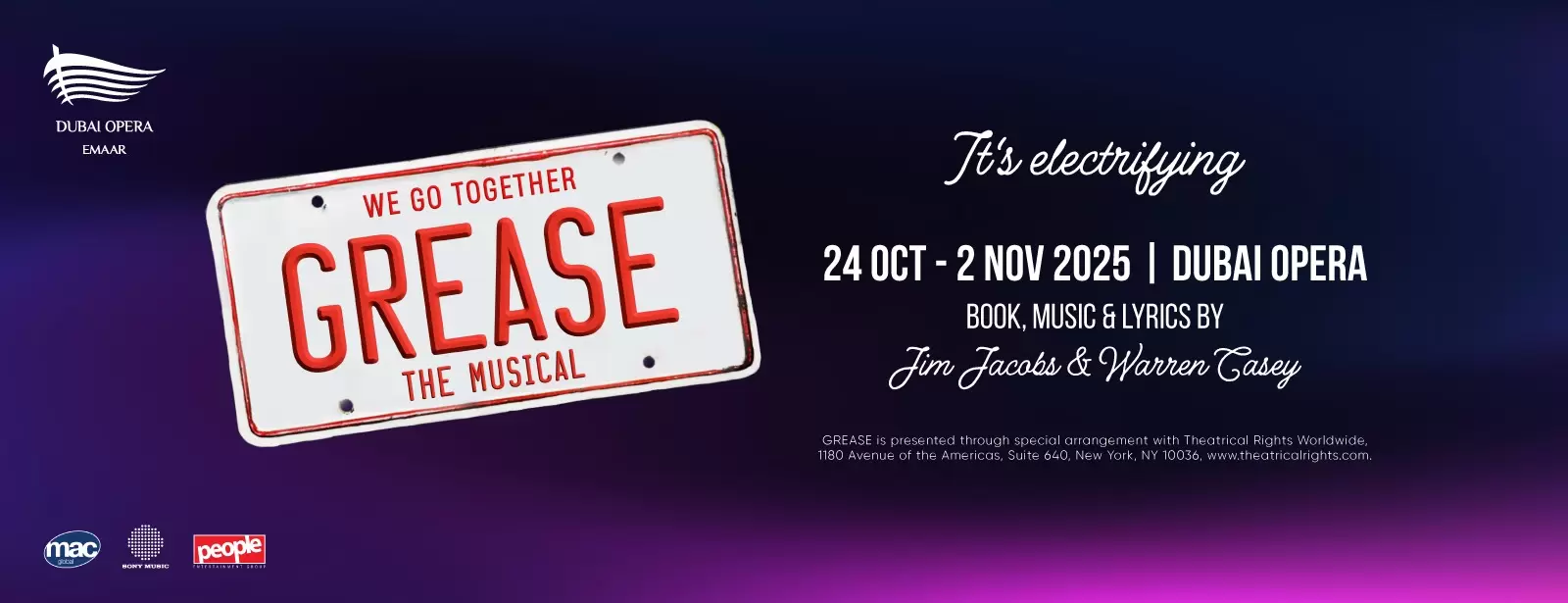 Grease in Dubai Opera