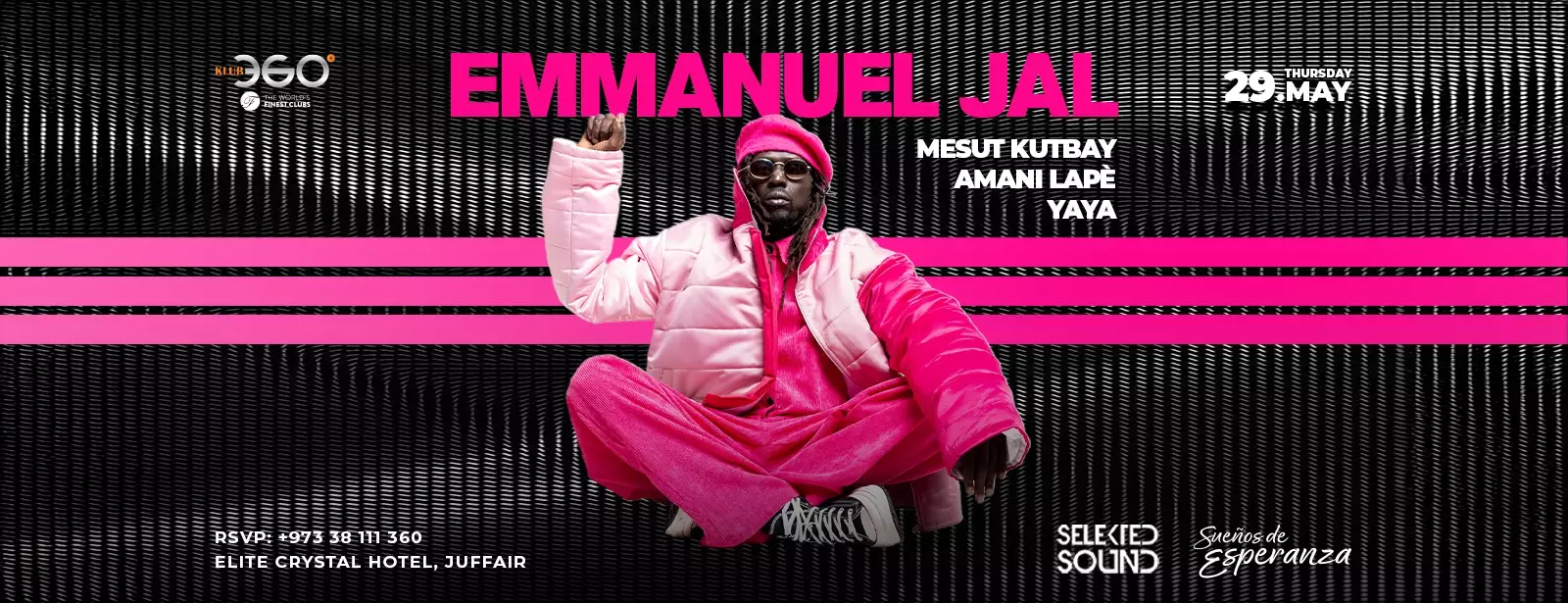 Emmanuel Jal at Klub360