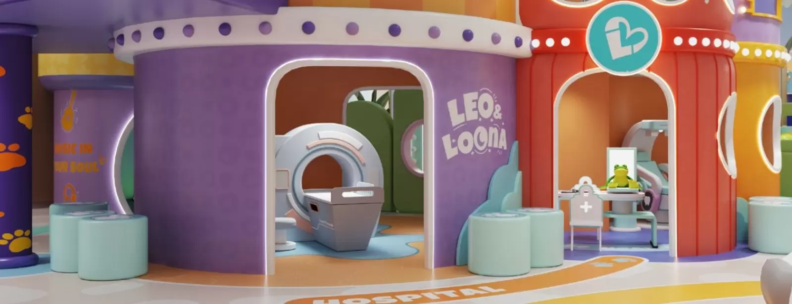 Leo and Loona Kids Park and Restaurant Dalma Mall