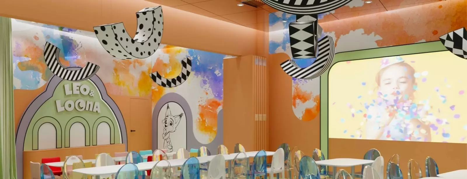 Leo and Loona Kids Park and Restaurant Dalma Mall