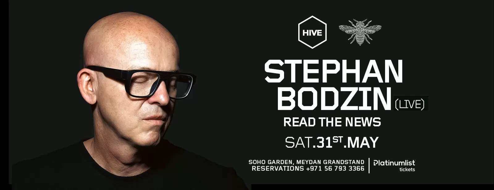 Stephan Bodzin Live at Hive, Soho Garden Meydan in Dubai