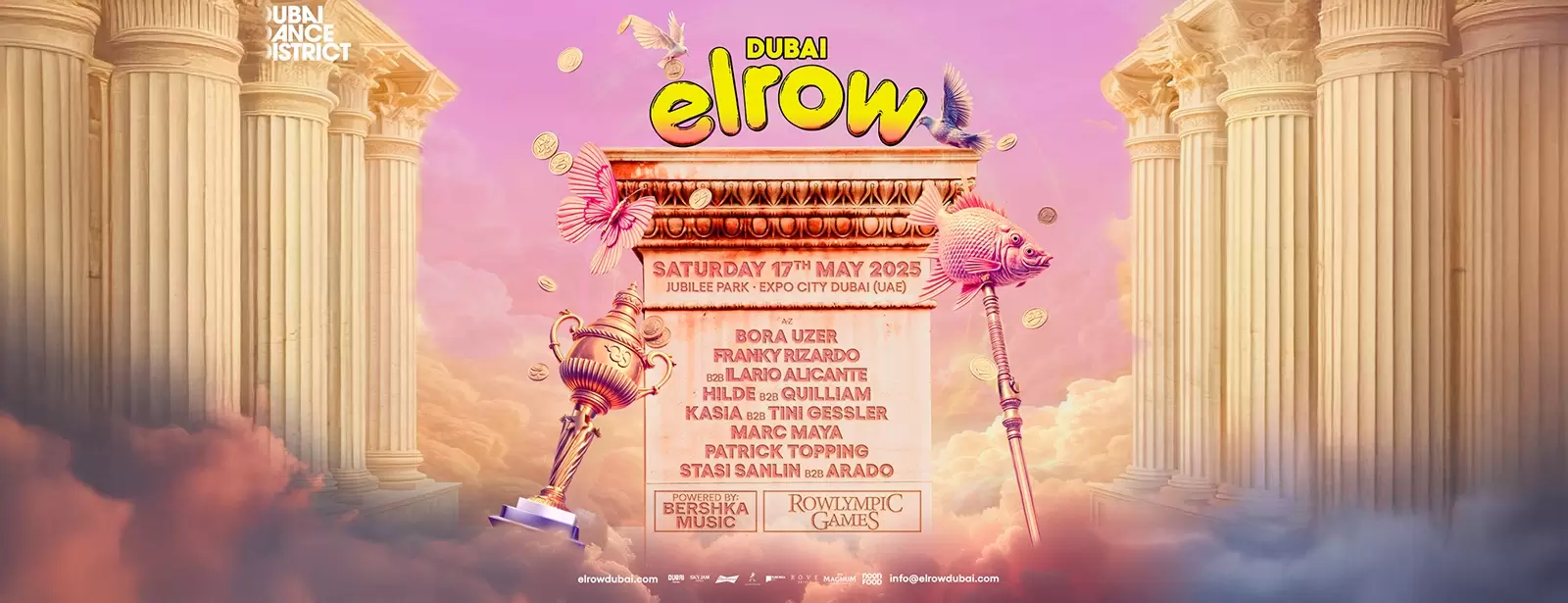 Elrow 2025 - powered by Bershka