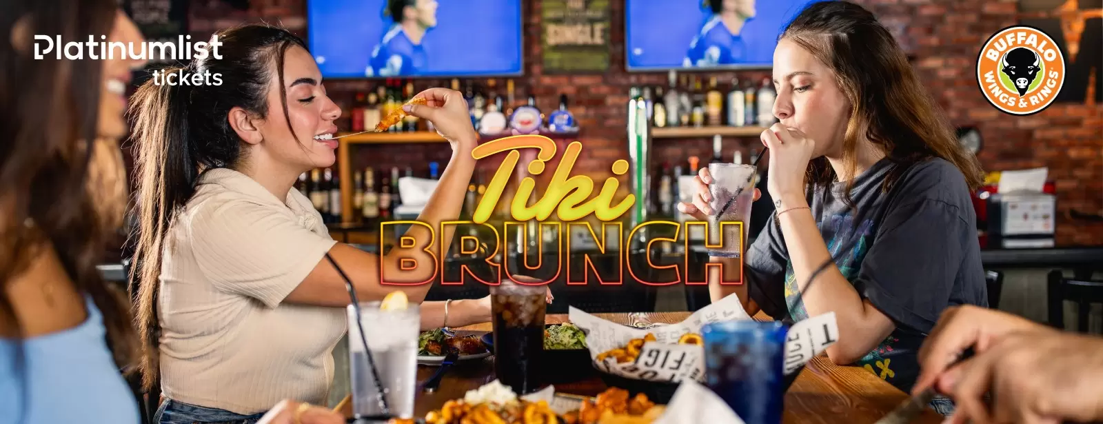 Tiki Brunch at Buffalo Wings & Rings, Bahrain