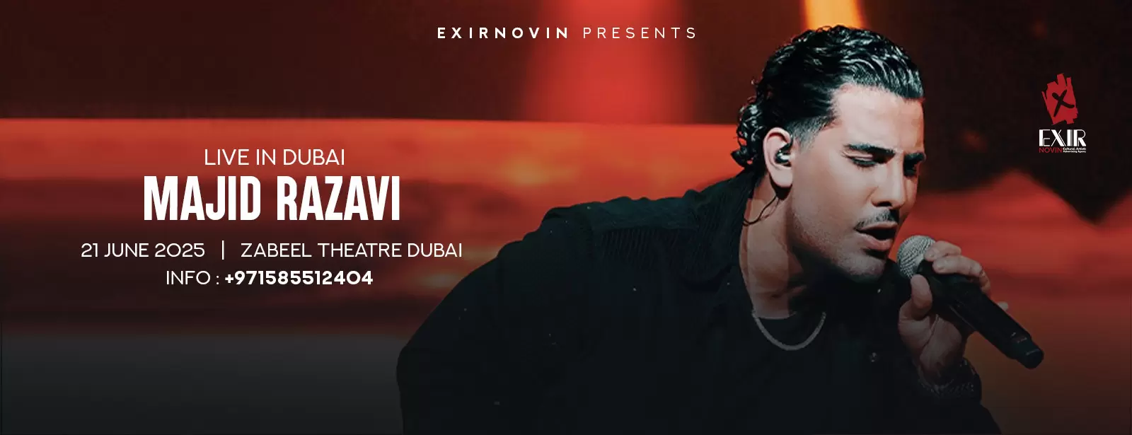 Majid Razavi Live at Zabeel Theatre in Dubai