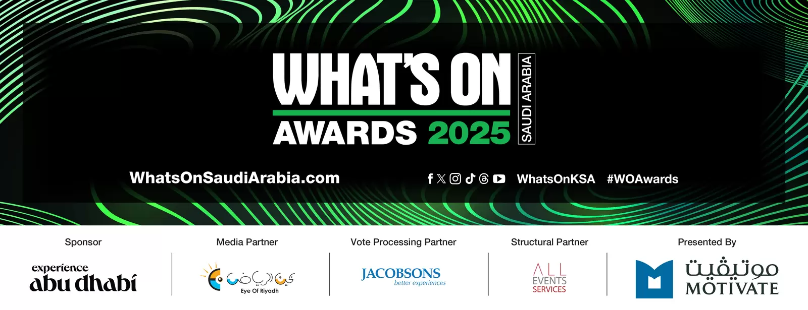 What's On Saudi Arabia Awards 2025 - Registration