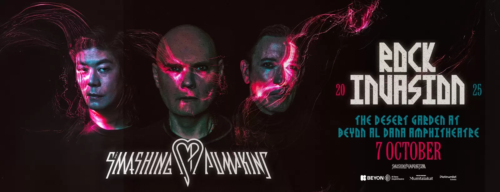 The Smashing Pumpkins at BEYON Al Dana Amphitheatre Desert Garden