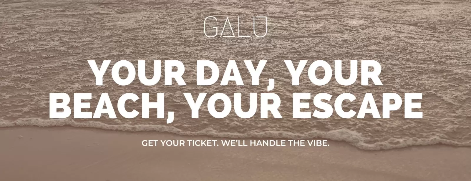 GALU Beach Experience In Jeddah