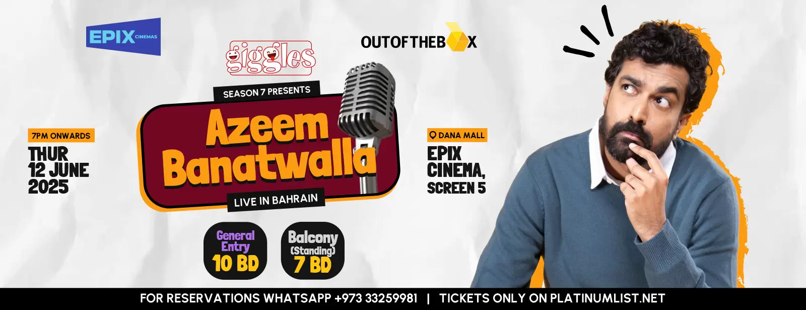 Azeem Banatwalla Live in Bahrain