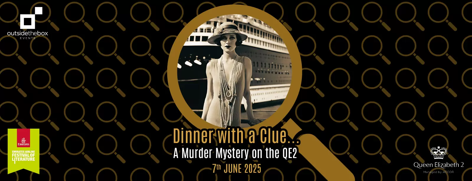 Dinner With A Clue - A Murder Mystery On The QE2 in Dubai