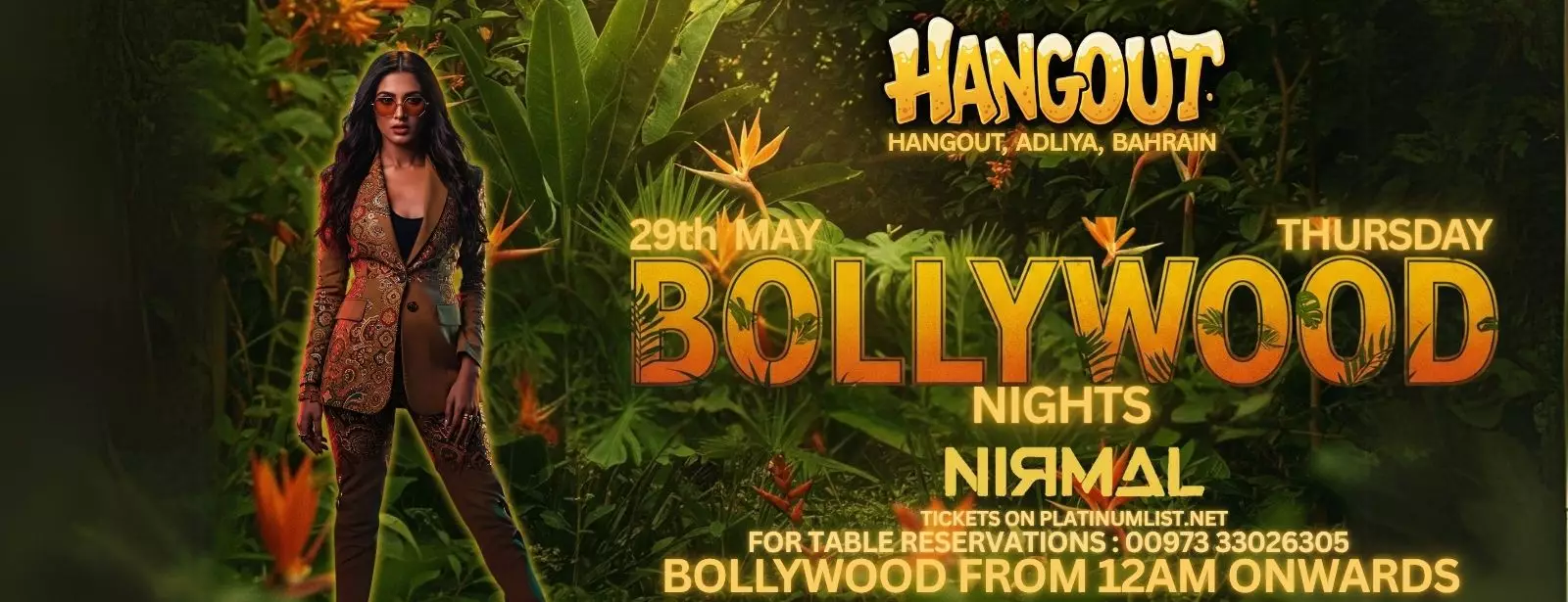 Bollywood Nights at Hangout, Bahrain