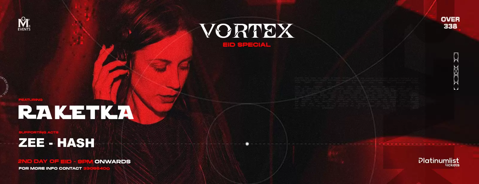 Vortex - Eid Edition ft. Raketka at Over338, Bahrain