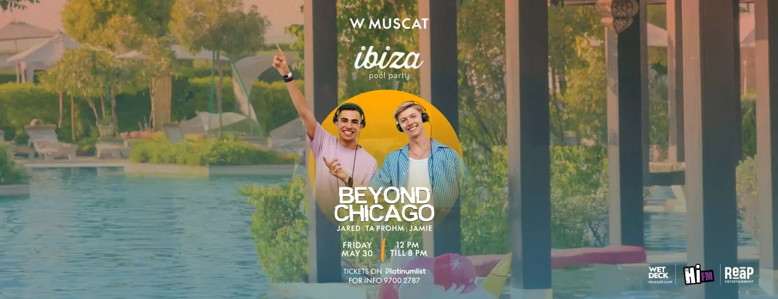 Ibiza Pool Party Presents Beyond Chicago in Muscat