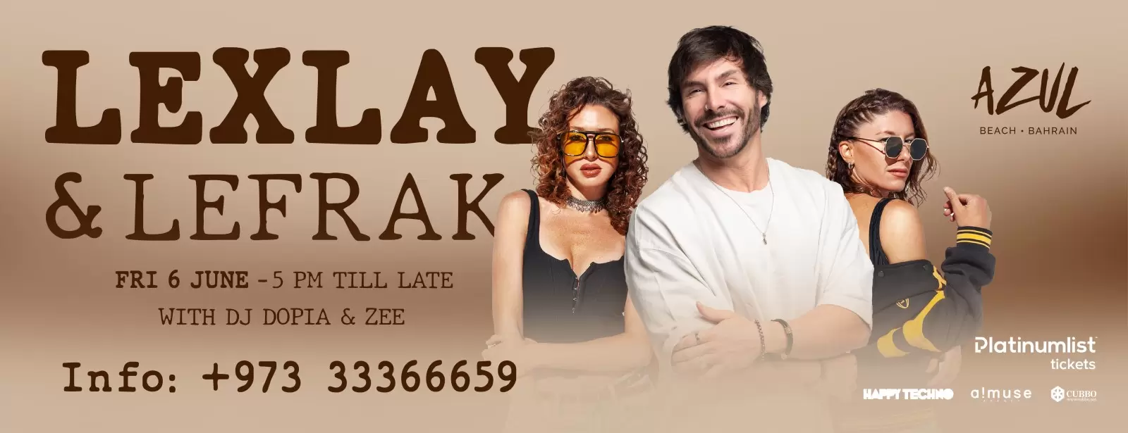 Lexlay & Lefrak live at Azul Beach