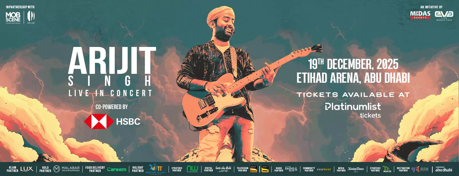 Arijit Singh Live in Concert at Etihad Arena in Abu Dhabi
