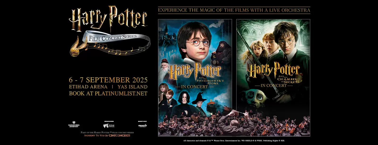 Harry Potter™ Film Concert Series at Etihad Arena in Abu Dhabi